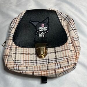 Kuromi backpack and shoulder bag